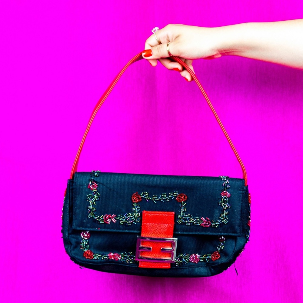 Beaded Mini Bag